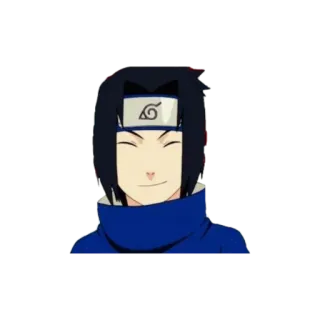 😄 Sasuke Naruto 애니메이션, 사스케, 나루토, 만화, 캐릭터 telegram sticker