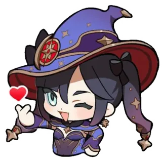 Chibi Genshin telegram stickers