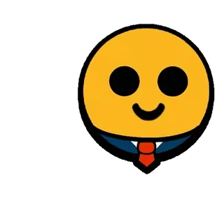 🧐 Emoji, Cara, Sonrisa, Personaje, Dibujo animado whatsapp sticker