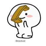 😄 @sudumart cartone animato, telefono, carino, personaggio telegram sticker