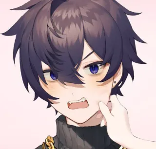 🗡 Shoto Anime, Vtuber, Shoto, Arte digital, Fanart telegram sticker