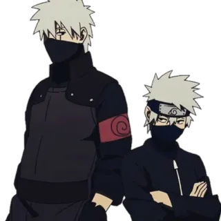 🥷 Kakashi Naruto anime, naruto, kakashi, ninja, manga telegram sticker