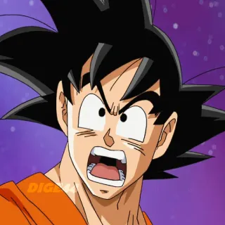 😲 Goku Dragon Ball Goku, Dragon Ball, Anime, Dessin animé, Son Goku, Saiyan, Combattant telegram sticker