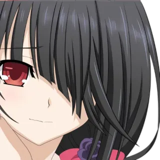 😔 动漫, 女孩, 悲伤, 漫画, 角色 telegram sticker