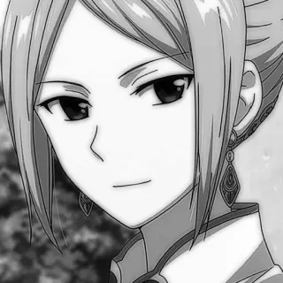 ⚔️ Anime, Manga, Portrait, Femme, Personnage, Dessin animé whatsapp sticker