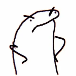 😠 angry, stick figure, cartoon, meme whatsapp sticker