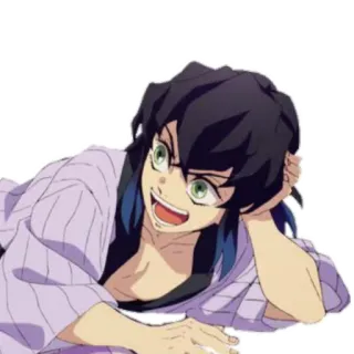 😉 Inosuke Hashibira Demon Slayer Anime, Demon Slayer, Inosuke, Hashibira whatsapp sticker