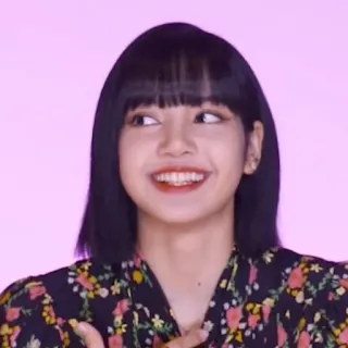 BlackPink's Lisa by @L0STARIESS telegram stickers