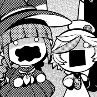 😱 anime, shocked, manga, cartoon, surprised whatsapp sticker