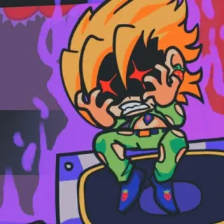 ☠ Dessin animé, Anime, Personnage, Monstre, Yeux telegram sticker
