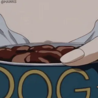 😌 DOG dog food, pet, animal, meal telegram sticker