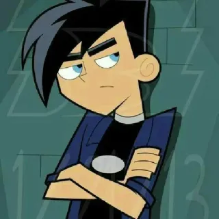 🦸‍♂ Danny Phantom cartoon, animated, character, Danny Phantom telegram sticker