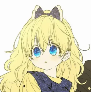 🎀 อนิเมะ, การ์ตูน, น่ารัก, ตัวละคร, ผู้หญิง, ภาพเหมือน telegram sticker