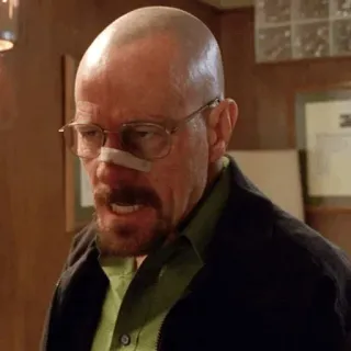 🌓 Walter White Breaking Bad drug dealer, cancer, meth, teacher, chemistry telegram sticker