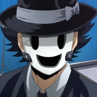 🚬 Sniper Mask High-Rise Invasion anime, mask, character, high-rise invasion, sniper mask telegram sticker