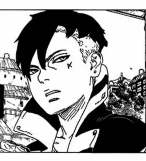 🪐 Kawaki Boruto 动漫, 漫画, 角色, 男孩, 粉丝创作, 艺术 telegram sticker