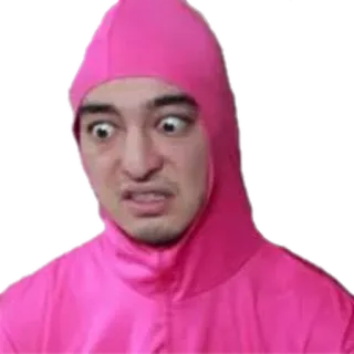 😳 Pink Guy Мем, Интернет-персона, Комик, Pink Guy whatsapp sticker