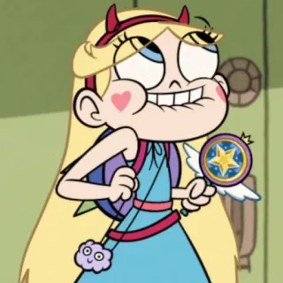 💫 Star Butterfly Star vs. the Forces of Evil dibujos animados, magia, princesa, estrella, mariposa whatsapp sticker