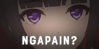 🧐 NGAPAIN? Anime, Chica, Expresión, Ojos, Manga telegram sticker