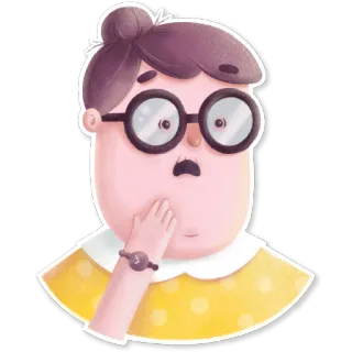 Granny by Nastya Getman telegram stickers