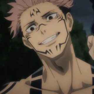 ✣➺ @yuki_stikers ﹌✣➺ RYOMEN客SUKUNA telegram stickers
