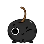 😉 체리, 과일, 귀여운, 카와이, 만화 telegram sticker