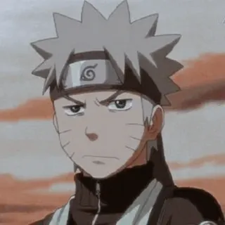 💛 Naruto Аниме, Манга, Наруто Узумаки, Ниндзя, Персонаж, Наклейка, Мультфильм telegram sticker