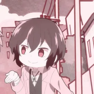 🍭 anime, personaggio, carino, manga whatsapp sticker