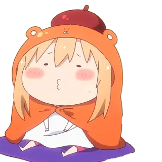 🤒 Umaru Doma Himouto! Umaru-chan Anime, Mignon, Kawaii, Umaru, Himouto Umaru-chan whatsapp sticker