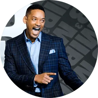 👉 Will Smith นักแสดง, คนดัง, บุคคล, ภาพเหมือน, ผู้ชาย telegram sticker