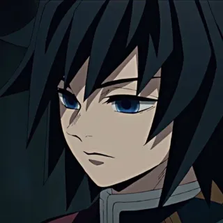 😕 Giyu Tomioka Demon Slayer Giyu Tomioka, Anime, Demon Slayer, Personaggio, Manga, Hashira whatsapp sticker