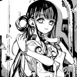 🎐 Yako Toilet-bound Hanako-kun anime, manga, ghost, girl, spirit, japanese telegram sticker