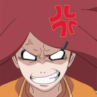 🤬 Kushina Uzumaki Naruto Аниме, Мультфильм, Персонаж, Кушина, Узумаки, Наруто telegram sticker