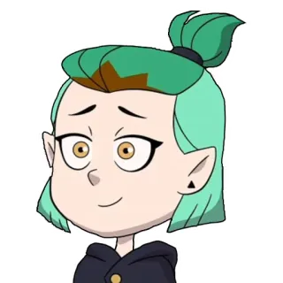 😊 Amity Blight The Owl House cartoon, anime, character, cute, amity blight, owl house, animated telegram sticker