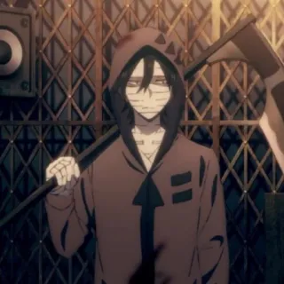 🦇 Zack Foster Angels of Death Anime, Karakter, Sabit, Angels of Death, Zack Foster telegram sticker
