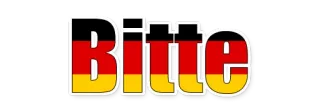 👍 Bitte niemcy, niemiecki, flaga, słowo, proszę whatsapp sticker
