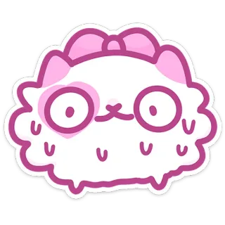 😅 Katze, Aufkleber, süß, Cartoon, Tier telegram sticker