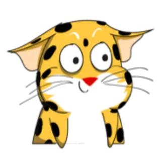 😏 kucing, anak kucing, hewan, lucu, kartun, stiker telegram sticker
