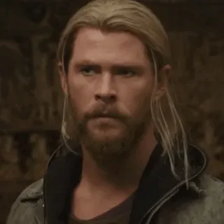 ⚡️ Thor Marvel, Superheld, Gott, Figur, Film telegram sticker