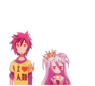😐 I 人類 Anime, Postacie, Kreskówka, Naklejka, Manga telegram sticker