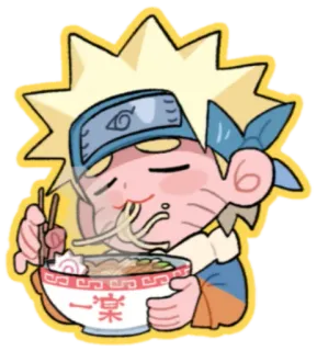 naruto cute @NarutoOfficialStick telegram stickers