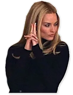 🔫 Sharon Tate Once Upon a Time in Hollywood Margot Robbie, Sharon Tate, Once Upon a Time in Hollywood, film, personnage, actrice, blonde whatsapp sticker