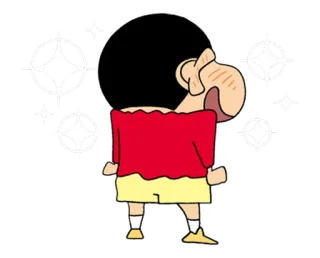 😚 Shin-chan Crayon Shin-chan cartoon, anime, shinnosuke nohara, shin-chan telegram sticker