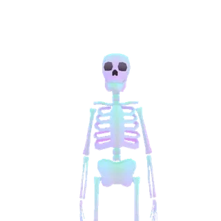 😎 scheletro, halloween, morte, ossa whatsapp sticker
