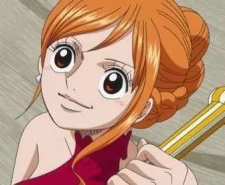 🧡 Nami One Piece 애니메이션, 원피스, 나미, 만화, 캐릭터 telegram sticker