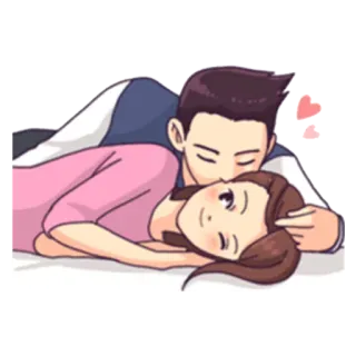 😘 coppia, amore, bacio, relazione, romance telegram sticker