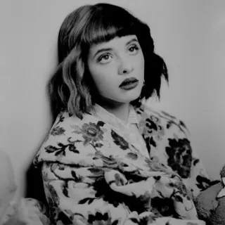 ▪️ Melanie Martinez melanie martinez, singer, portrait, artist, crybaby telegram sticker