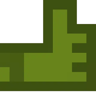 👍 Pixel art, Camuflagem, Verde, Abstrato telegram sticker