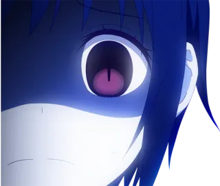 😨 Anime, Auge, Nahaufnahme, Manga, Cartoon, Animiert telegram sticker