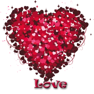 😍 Love любовь, сердце, романтика, день святого валентина telegram sticker